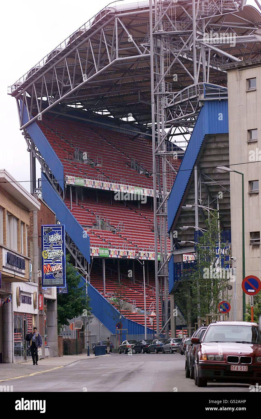 Billet Match Euro 2000 – Angleterre Vs Allemagne – Charleroi – Original