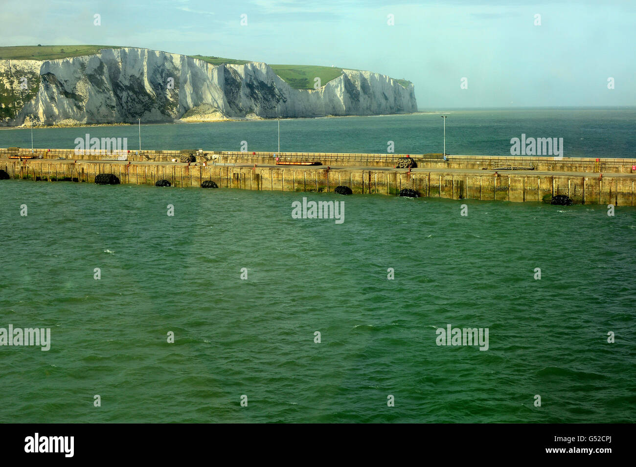 Cliffs of Dover, manche Banque D'Images
