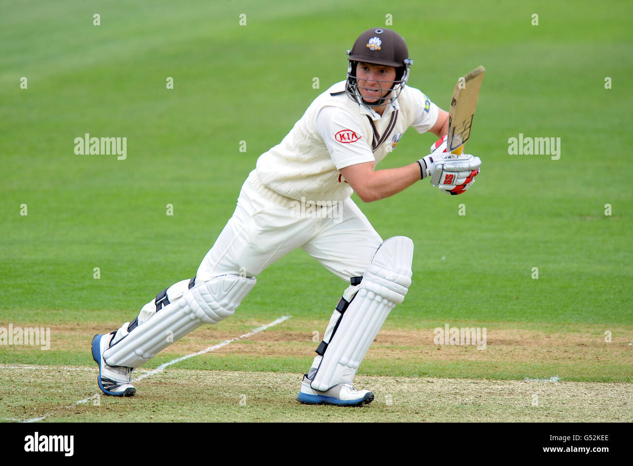 Cricket - MCC University Match - Surrey v Leeds/Bradford - The Kia Oval. Gary Wilson de Surrey Banque D'Images