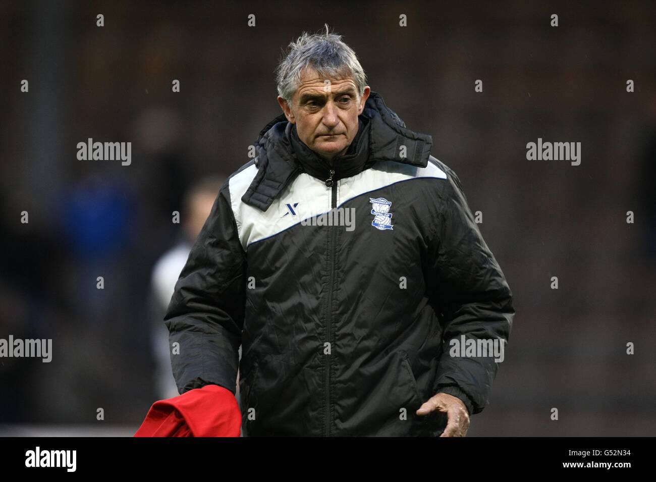 Football - npower football League Championship - Burnley / Birmingham City - Turf Moor.Denis Butler, Birmingham City Kit Man Banque D'Images