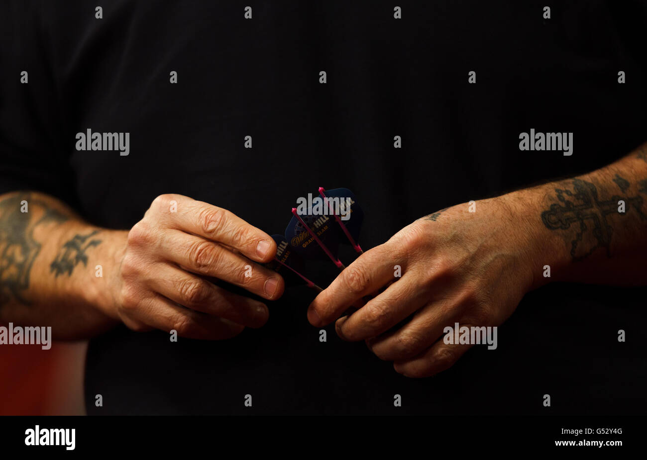 Fléchettes - McCoys Premier League Darts - Capital FM Arena Banque D'Images