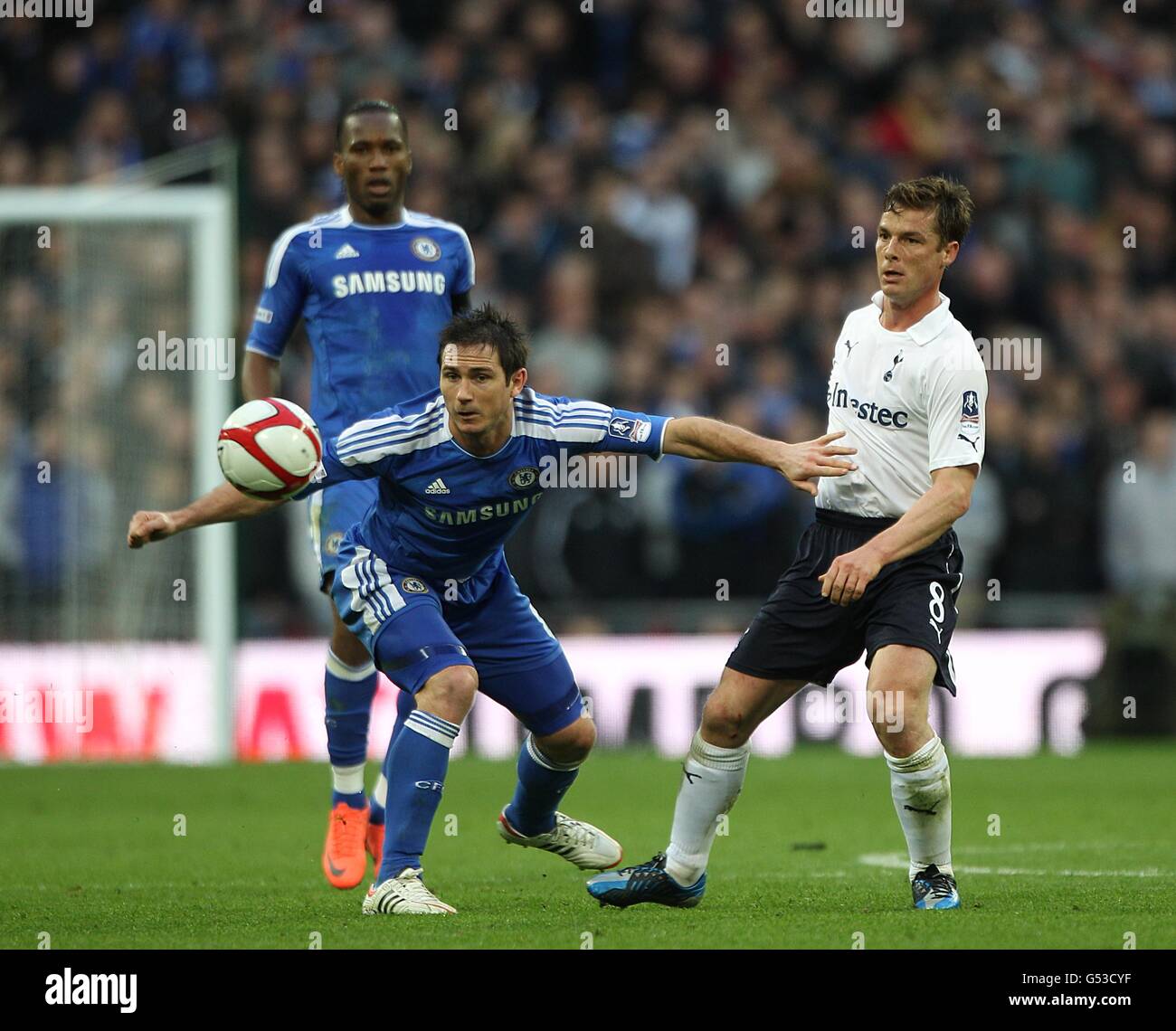 Football - FA Cup - Demi-finale - Tottenham Hotspur v Chelsea - Stade de Wembley Banque D'Images