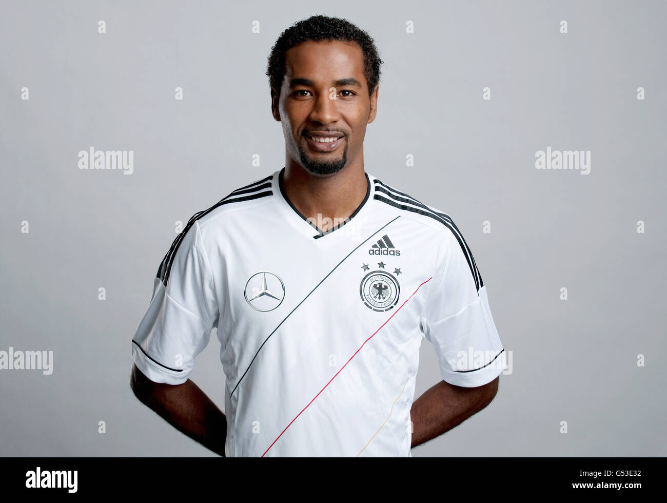Cacau, sur le site officiel de portrait photo session de l'allemand, l'équipe nationale de football sur 14.11.2011, Hambourg Banque D'Images