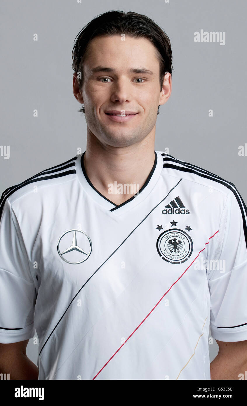 Christian Traesch, sur le site officiel de portrait photo session de la Men's national allemand de l'équipe de football le 14 novembre 2011 Banque D'Images