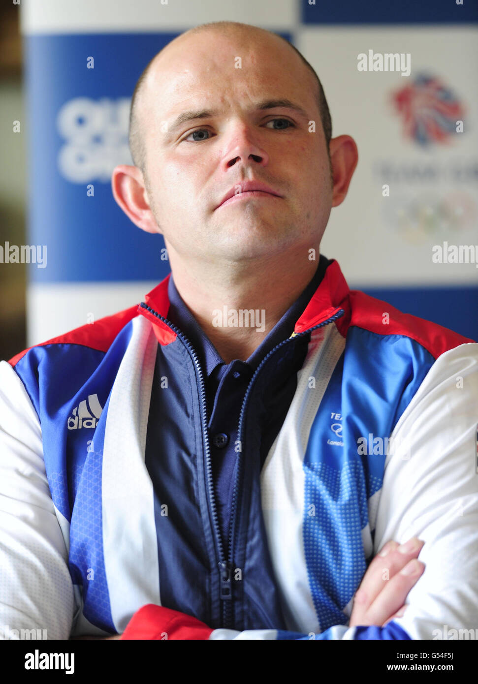 Alan Wills, de la Grande-Bretagne, lors de la conférence de presse au Lords Cricket Ground, Londres. Banque D'Images