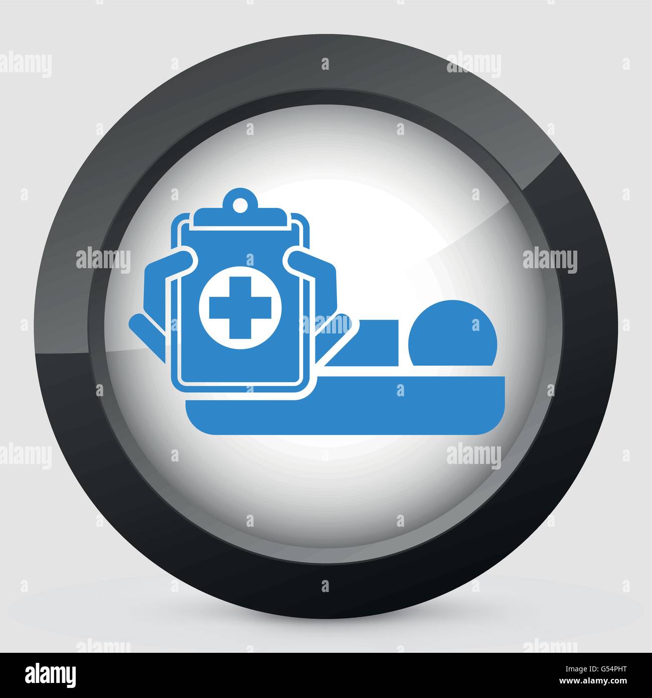 Chambre d’hôpital Illustration de Vecteur