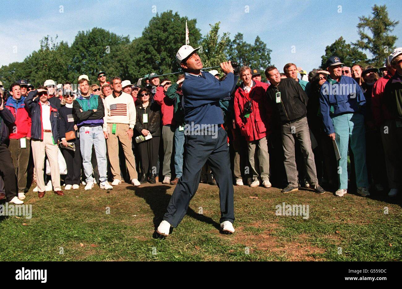 GOLF RYDER CUP. BALLESTEROS DE SEVE Banque D'Images