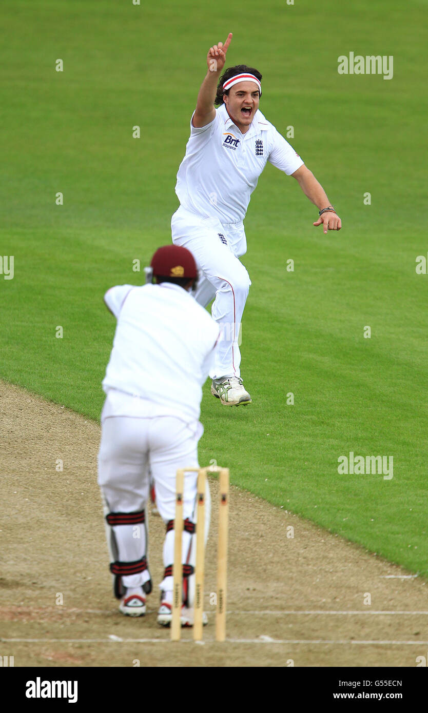 Cricket - Tournée internationale Match - Angleterre v Lions Antilles - Jour 1 - Masse Comté Banque D'Images