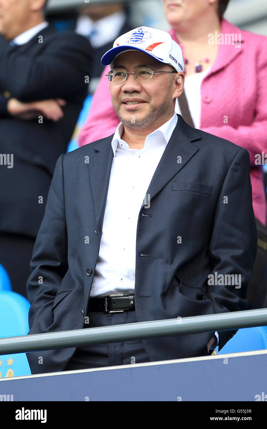 Football - Barclays Premier League - Manchester City / Queens Park Rangers - Etihad Stadium. Directeur des Rangers du parc Queens Kamarudin Bin Meranun Banque D'Images