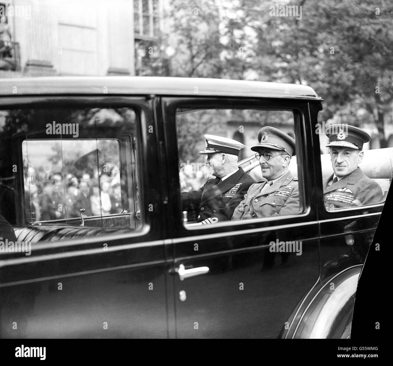 Le jour de la Victoire - militaire - Londres Banque D'Images