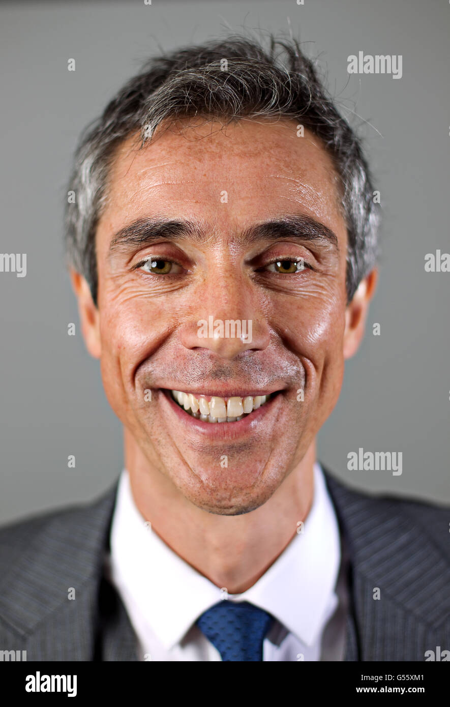 Football - Paulo Sousa. Paulo Sousa, responsable de Videoton FC Banque D'Images