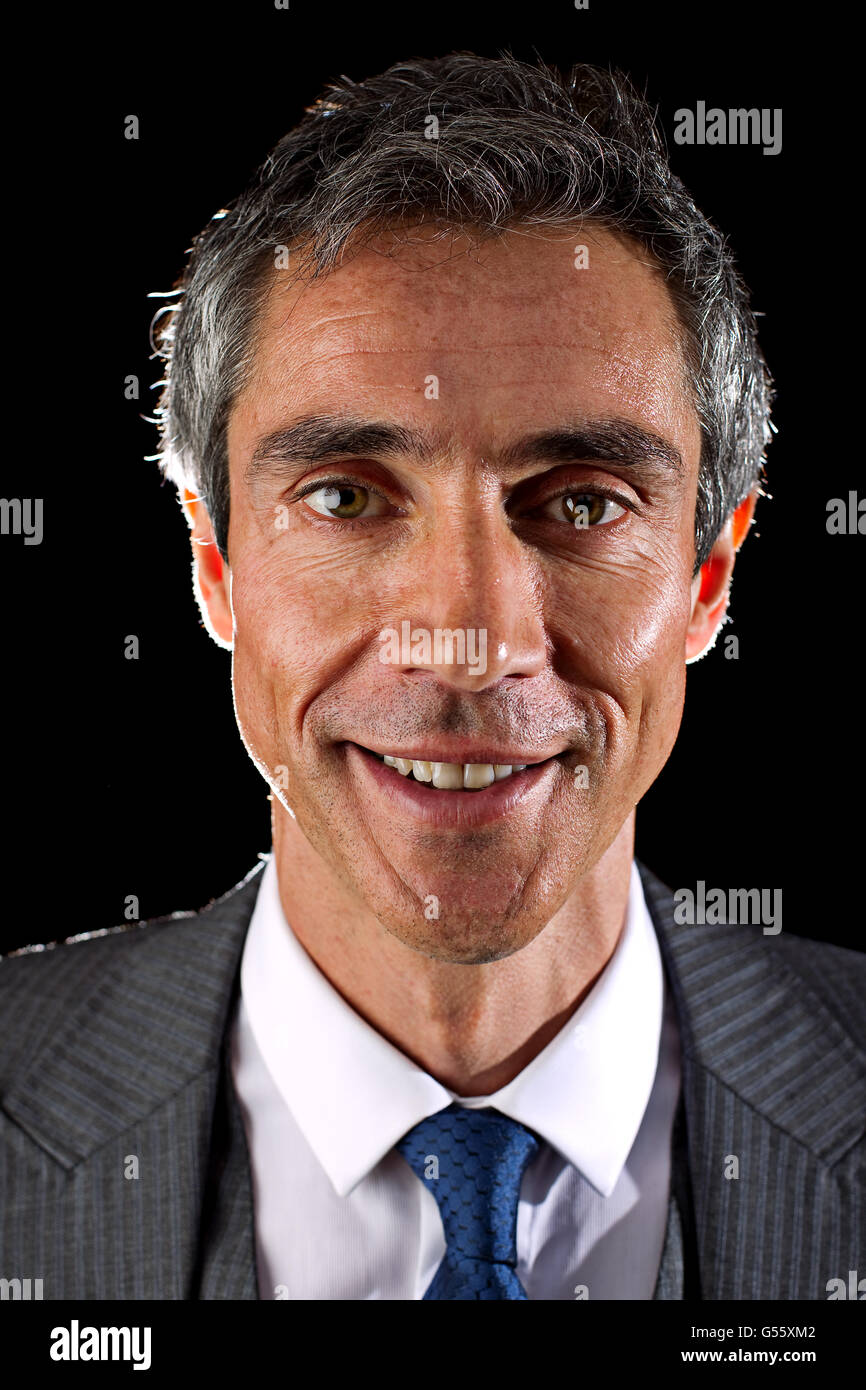 Football - Paulo Sousa. Paulo Sousa, responsable de Videoton FC Banque D'Images