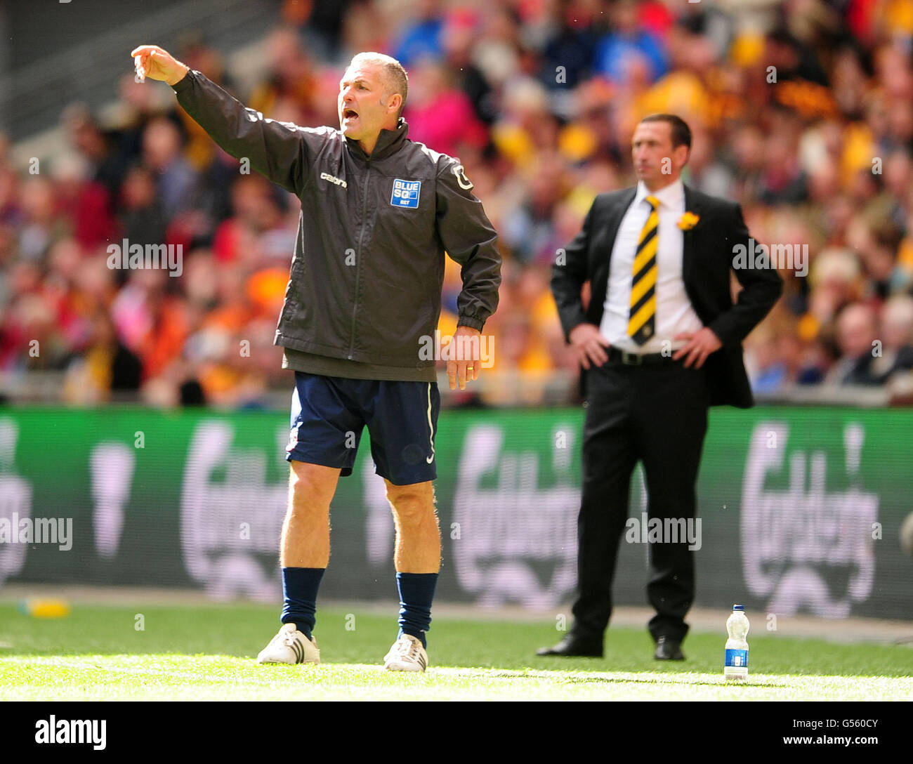 Soccer - la FA Carlsberg Cup - Final - Newport County v York City - Stade de Wembley Banque D'Images