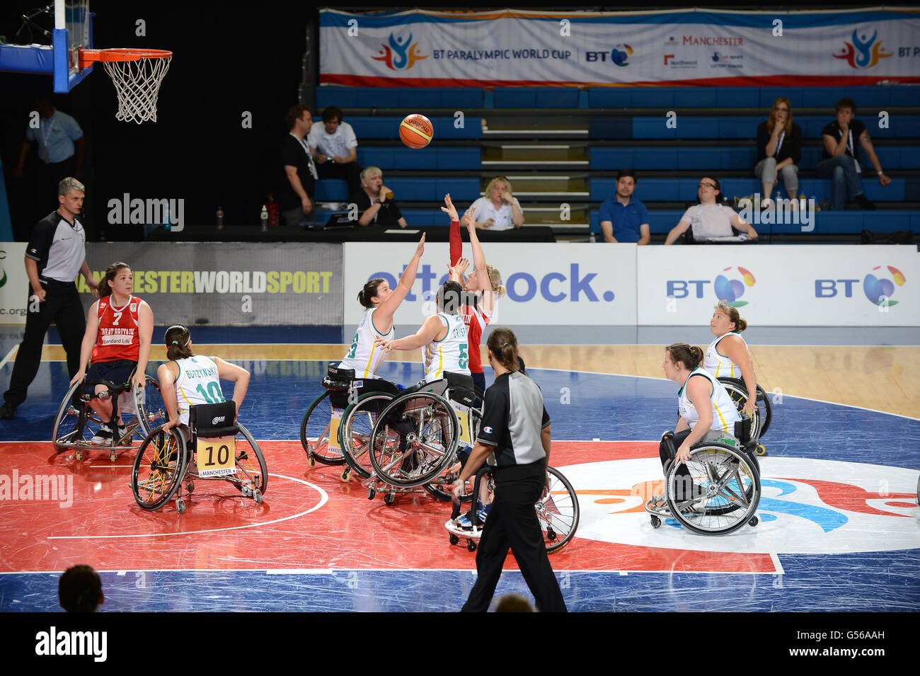 Sport - la coupe du monde paralympique BT 2012 - Jour trois - Regional Arena de Manchester Banque D'Images