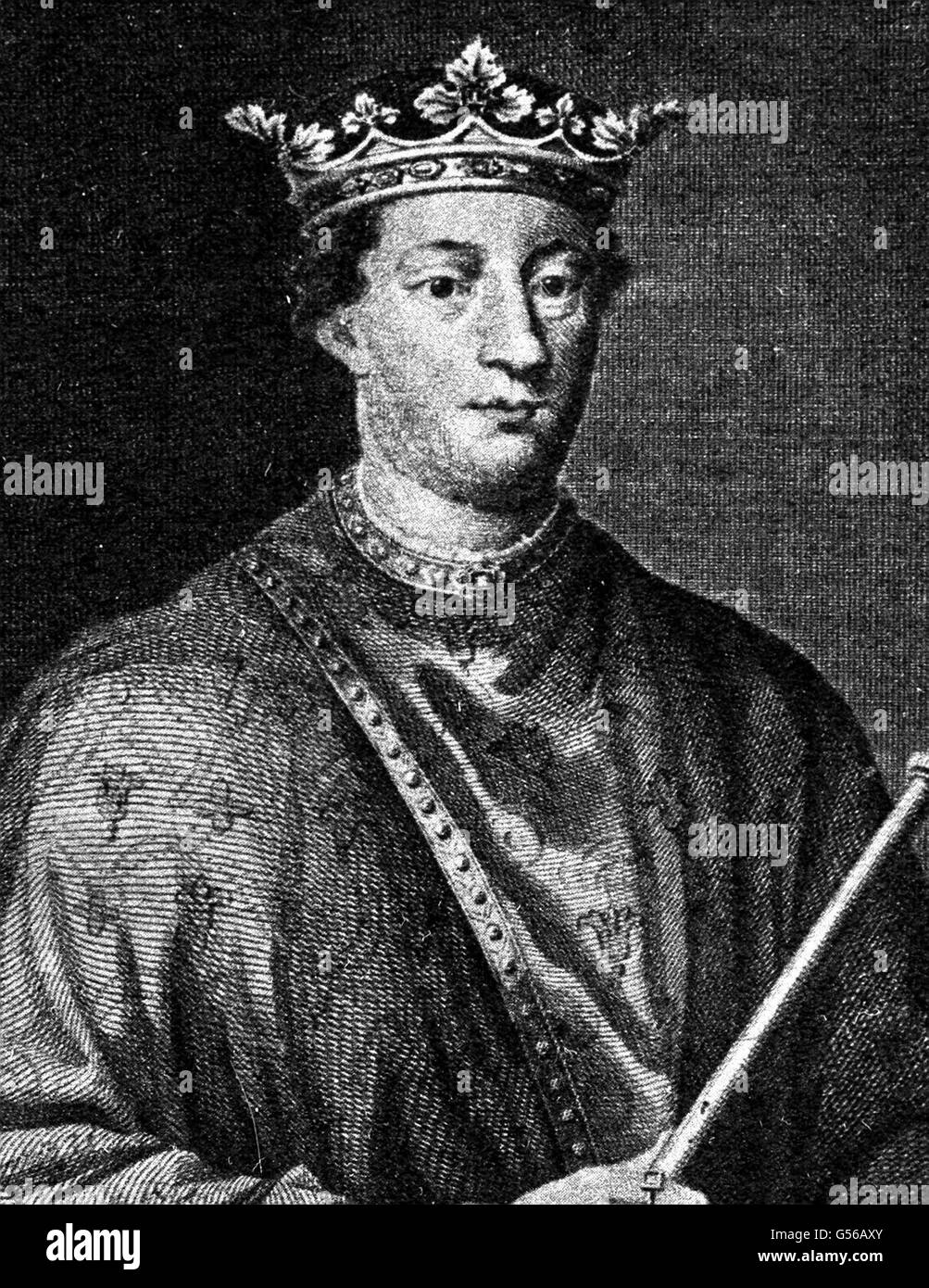 19/12/1154 - en ce jour de l'Histoire - Henri II couronné roi d'Angleterre; sa grande réalisation était de renforcer l'administration du pays et d'établir l'Échiquier.29 DÉCEMBRE : ce jour en 1170, Thomas Becket a été assassiné par quatre chevaliers sur les ordres du roi Henri IIROI HENRI II : Une représentation du roi Henri II, premier roi Plantagenet d'Angleterre (1154-1189).Il a étendu ses domaines anglo-français et institué des réformes judiciaires et financières.Thomas Becket, son ancien ami, s'opposa à ses tentatives de contrôler l'église.Becket fut plus tard assassiné par des chevaliers Banque D'Images
