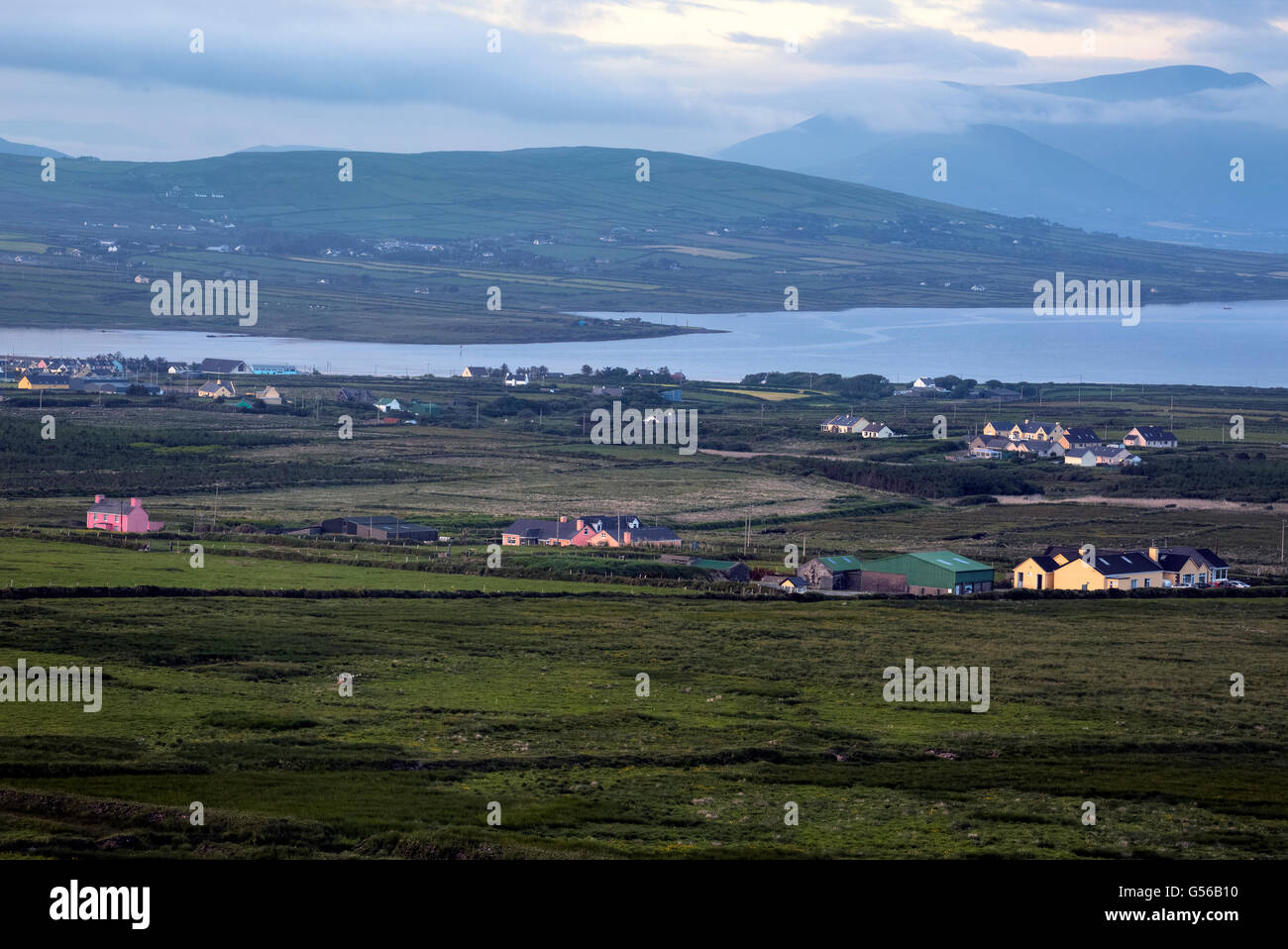 Portmagee ; Iveragh, comté de Kerry, Irlande Banque D'Images