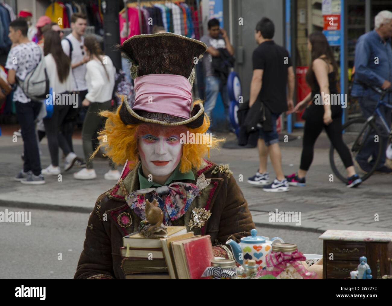 Mad Hatters Tea party - Alice au Pays des Merveilles Banque D'Images