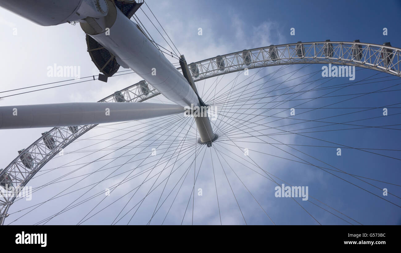 London Eye Banque D'Images