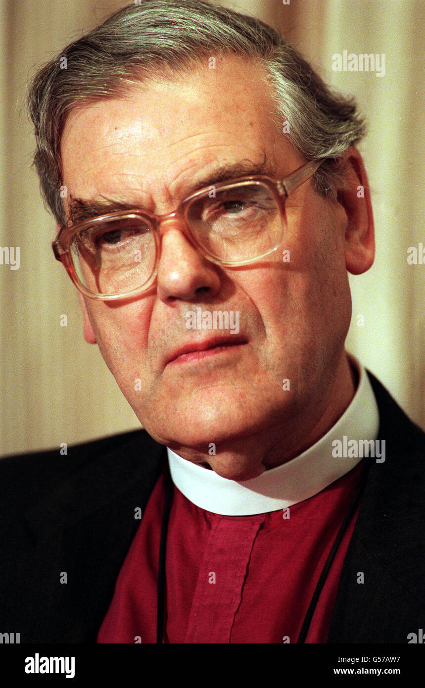 Le plus révérend Dr John Habgood en 1995. Banque D'Images
