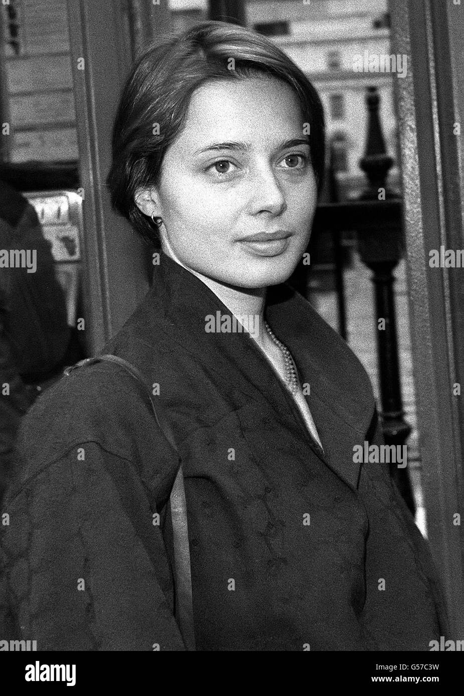 ISABELLA ROSELLINI : 1982 Banque D'Images