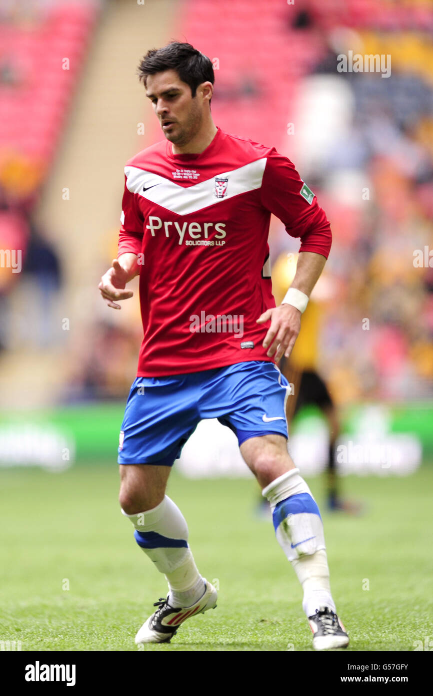Soccer - la FA Carlsberg Cup - Final - Newport County v York City - Stade de Wembley Banque D'Images