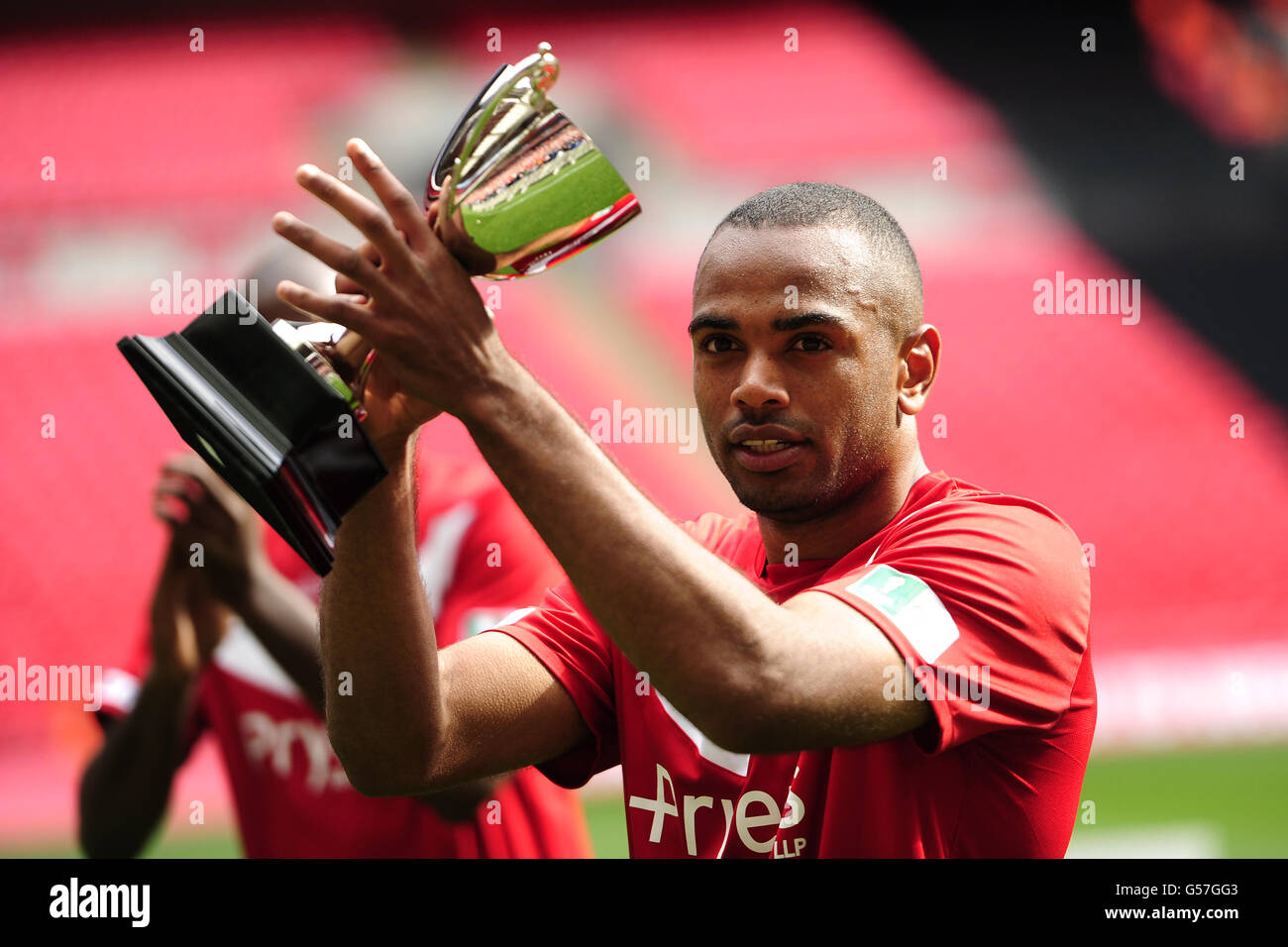 Soccer - la FA Carlsberg Cup - Final - Newport County v York City - Stade de Wembley Banque D'Images