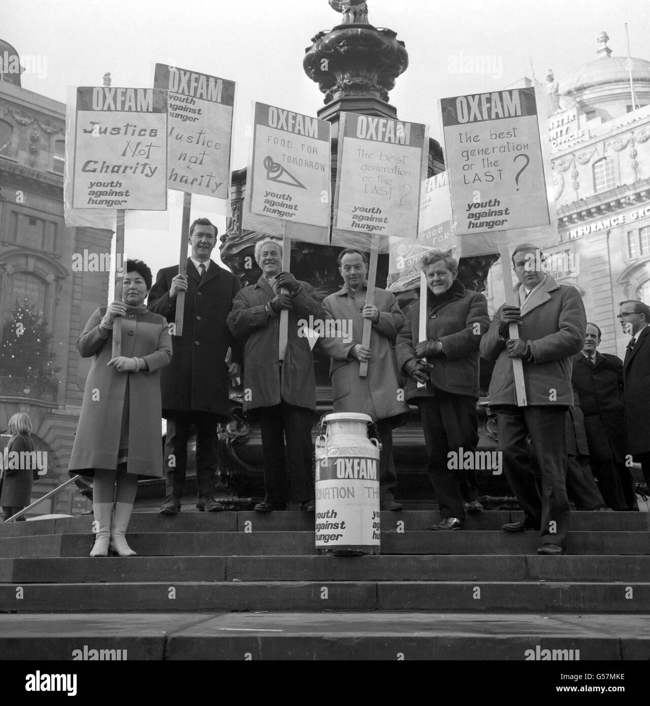 Les droits de l'intérêt - la charité - Oxfam - Londres Banque D'Images