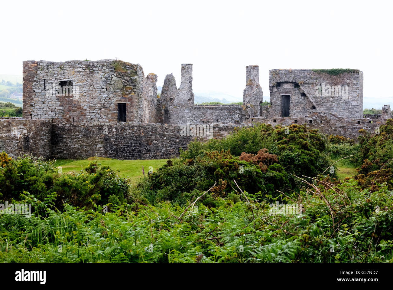 Fort James, Kinsale, dans le comté de Cork, Irlande Banque D'Images