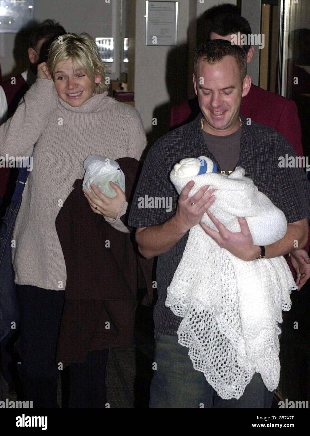 Fiers parents rock and roll, Zoe ball et Norman Cook émergent de l