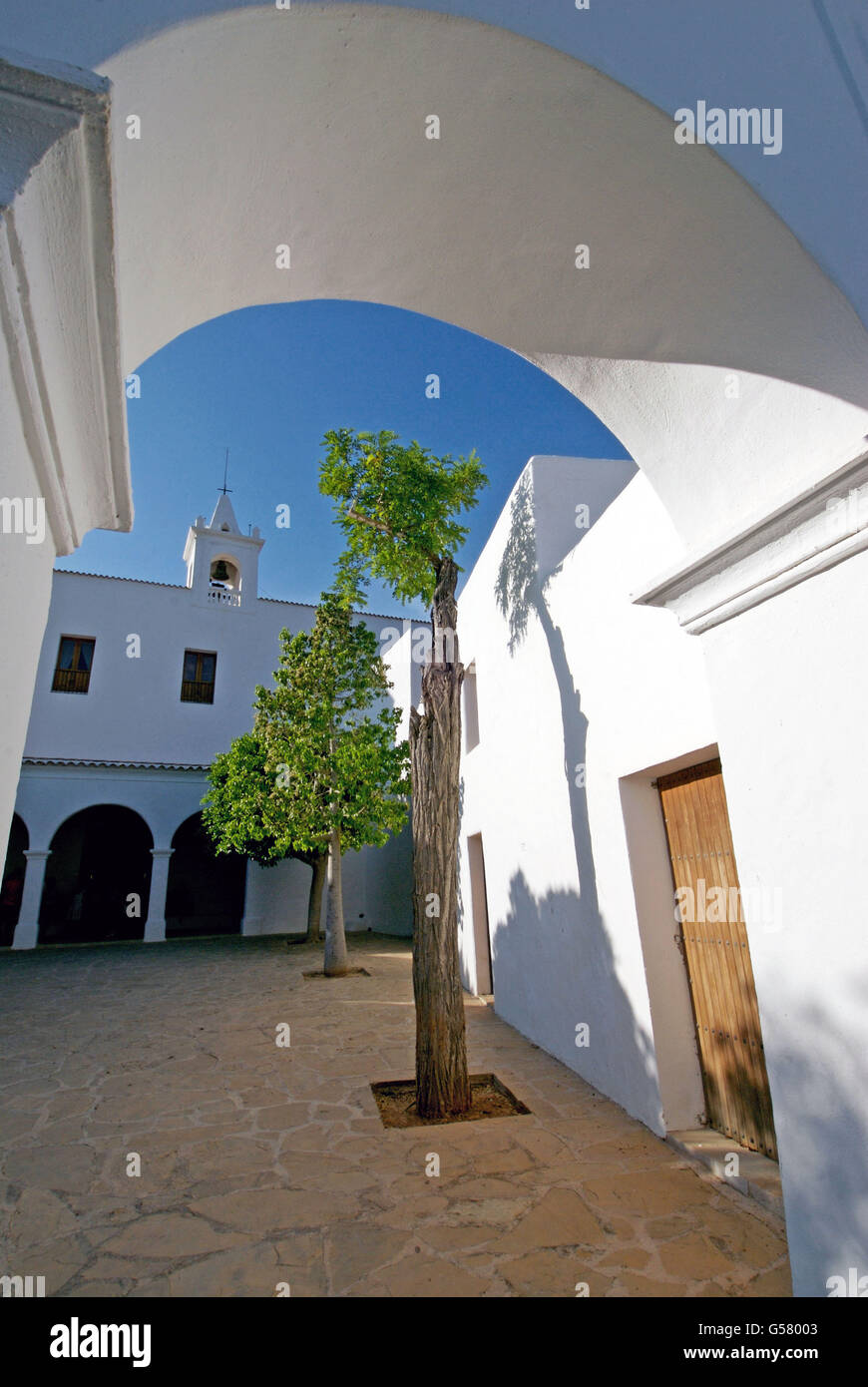 San Miguel de Balansat, Ibiza Banque D'Images
