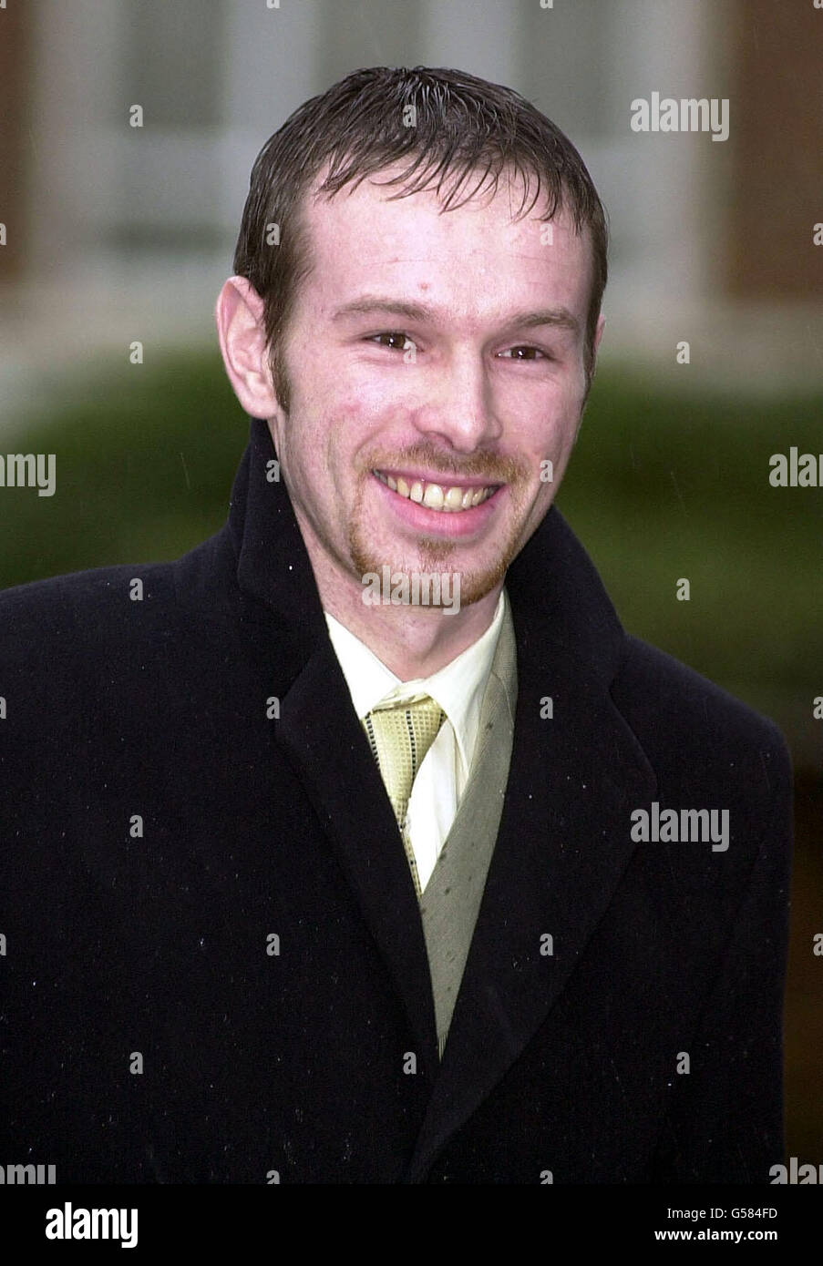 Londres Mark Oliver trouvé coupable Banque D'Images