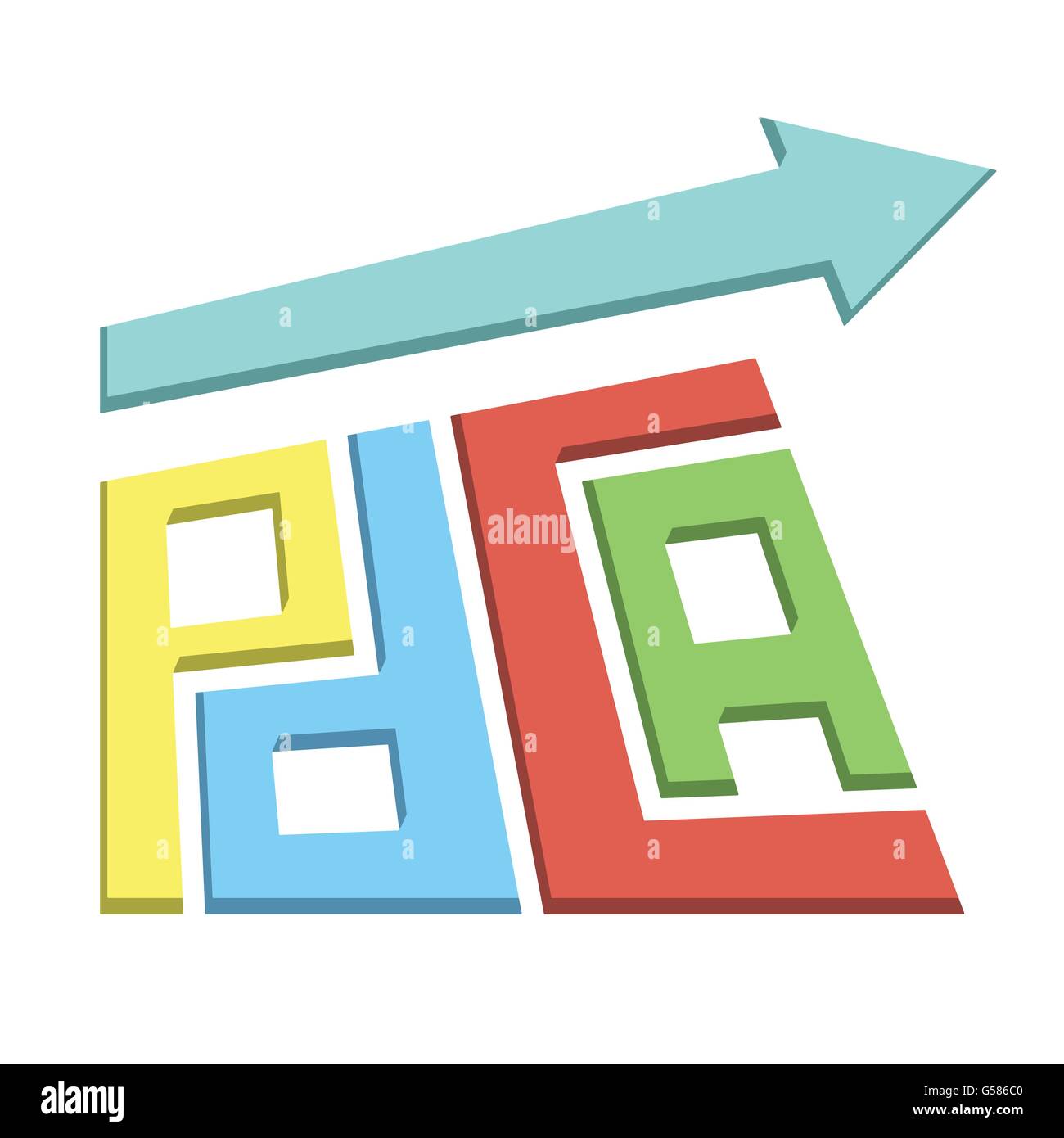 Faire vérifier l'approche de la loi sur le plan des revenus de plus en plus la méthode d'amélioration de processus vector illustration Illustration de Vecteur