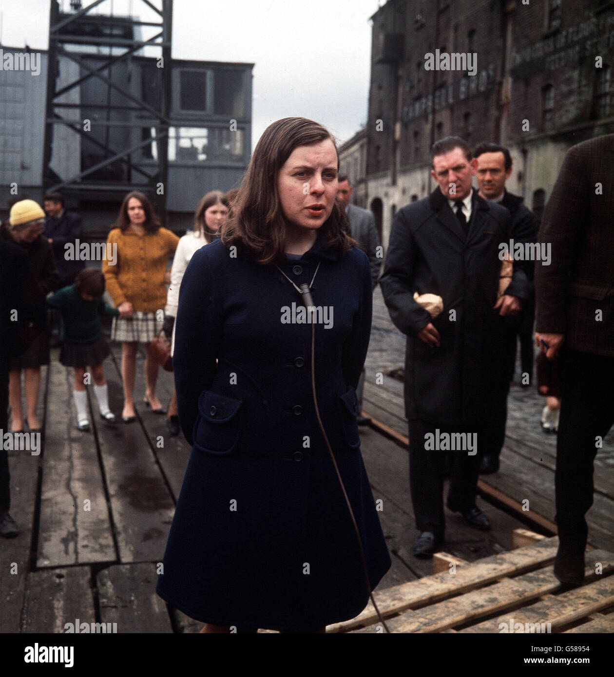 BERNADETTE DEVLIN : 1969 Banque D'Images