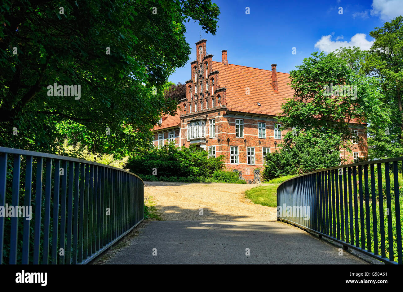 Château de Bergedorf, à Hambourg, Allemagne Banque D'Images