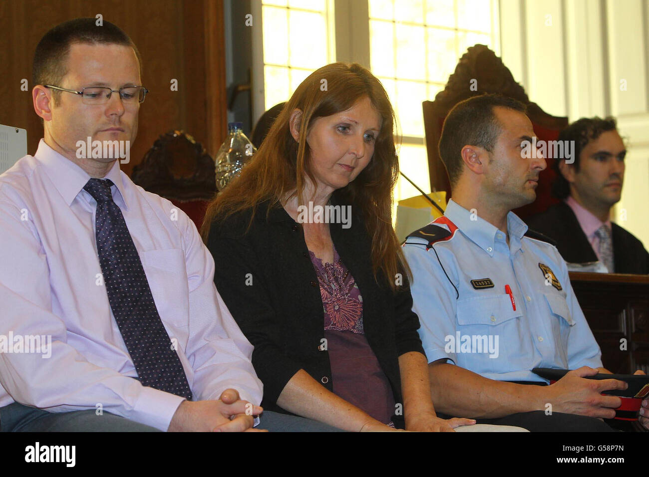 Lianne Smith trial Banque D'Images