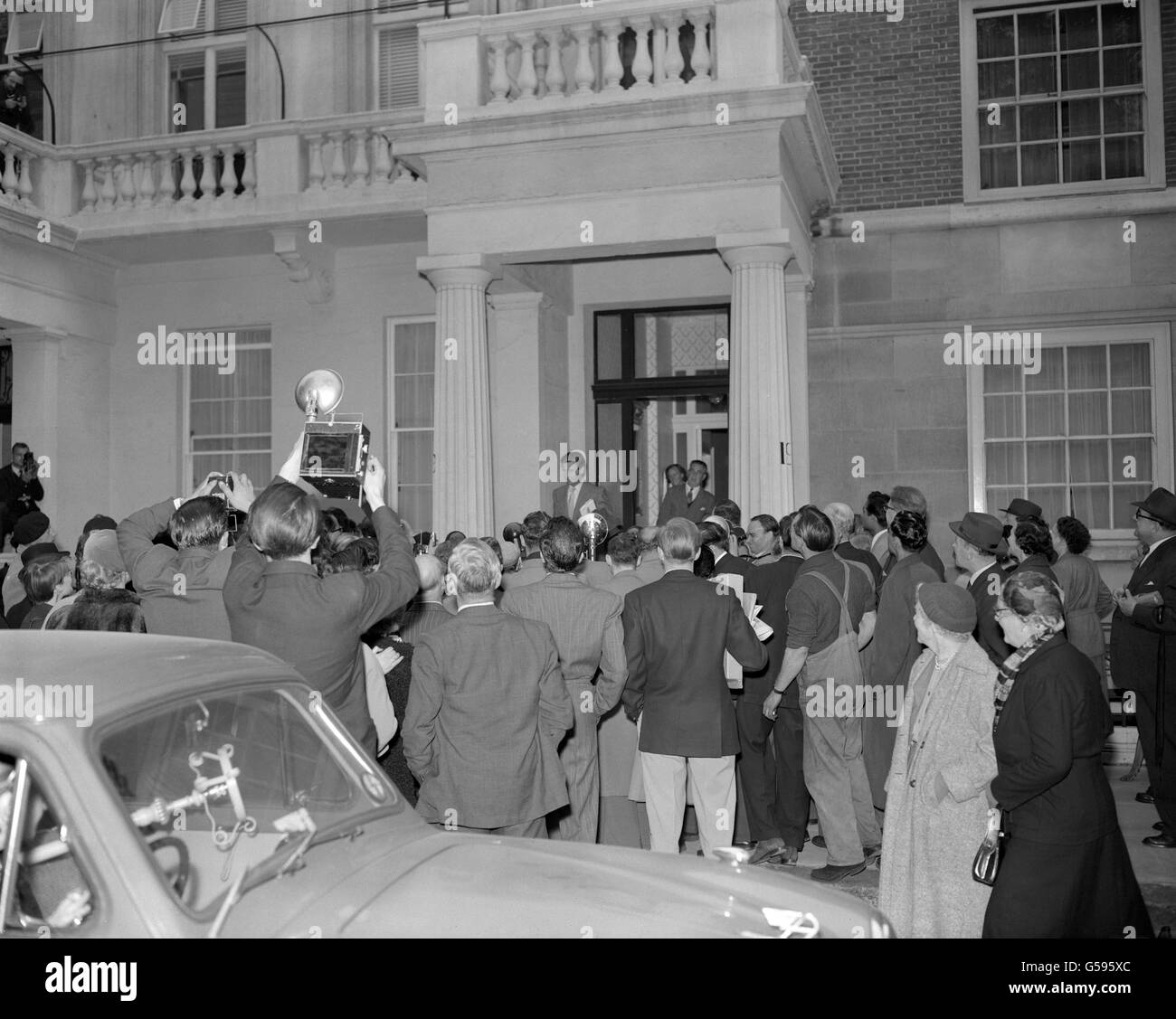 News - Peter Townsend - Marquet Square, Londres Banque D'Images