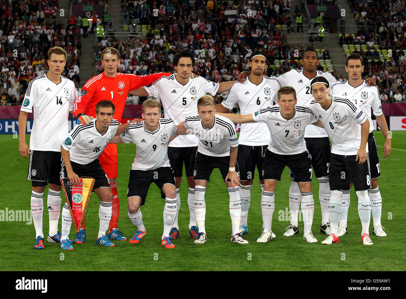 Football - UEFA Euro 2012 - Trimestre Final - Allemagne/Grèce - Arena  Gdansk Photo Stock - Alamy