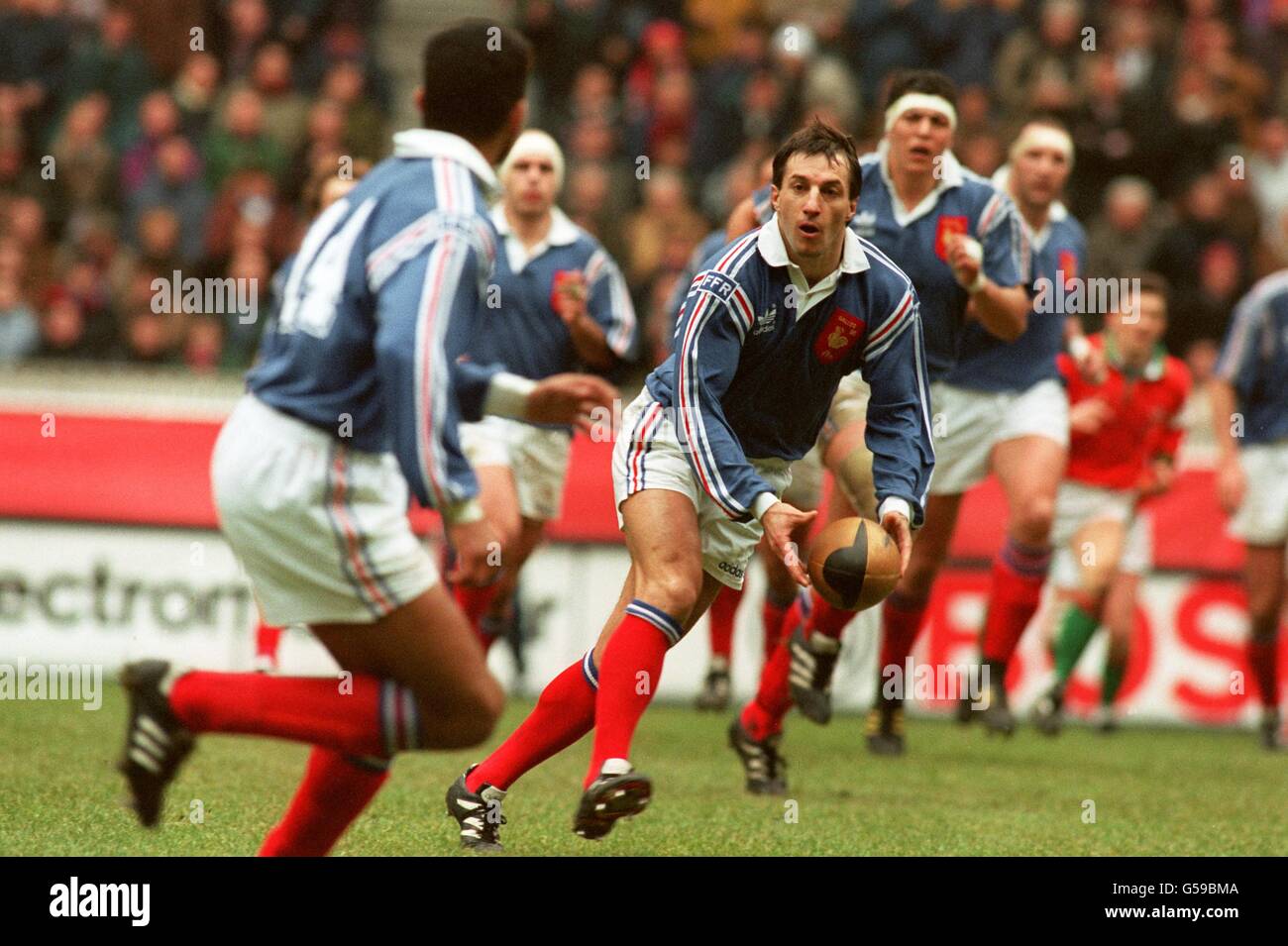 Rugby Union - Cinq Nations - France v Pays de Galles Banque D'Images