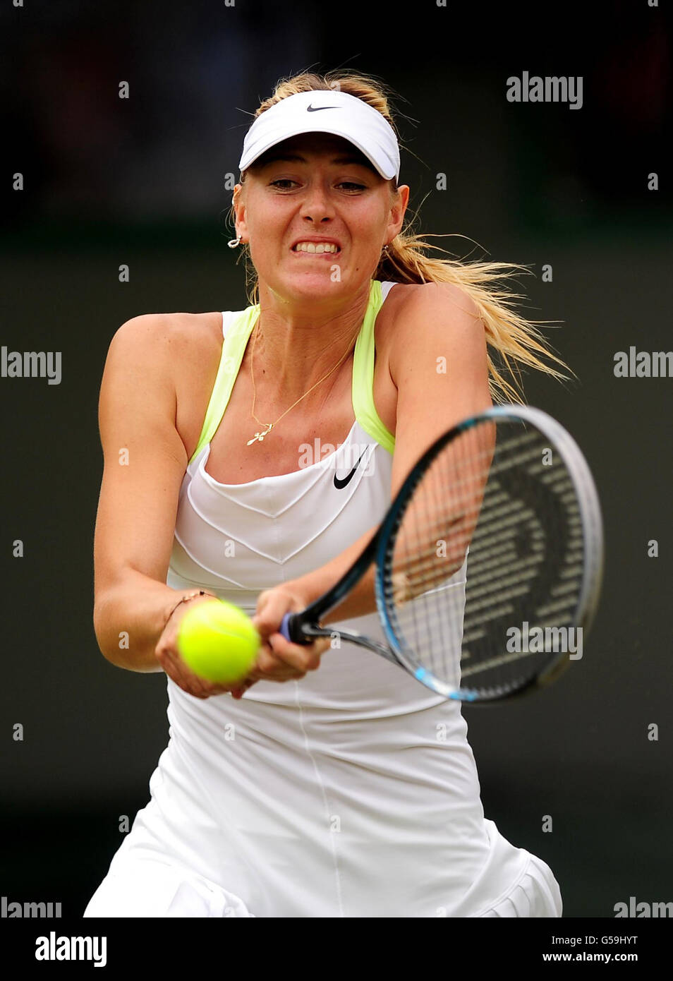 Tennis - 2012 de Wimbledon - Jour 4 - Le All England Lawn Tennis et croquet Club Banque D'Images