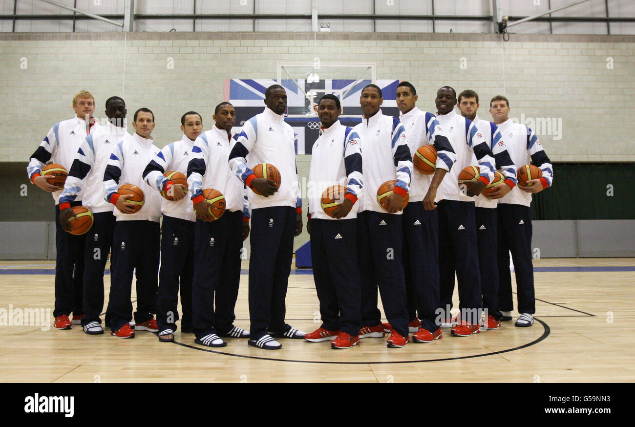 Jeux olympiques - Jeux Olympiques 2012 - Basketball - Équipe GO Session de formation - l'Université de Loughborough Banque D'Images