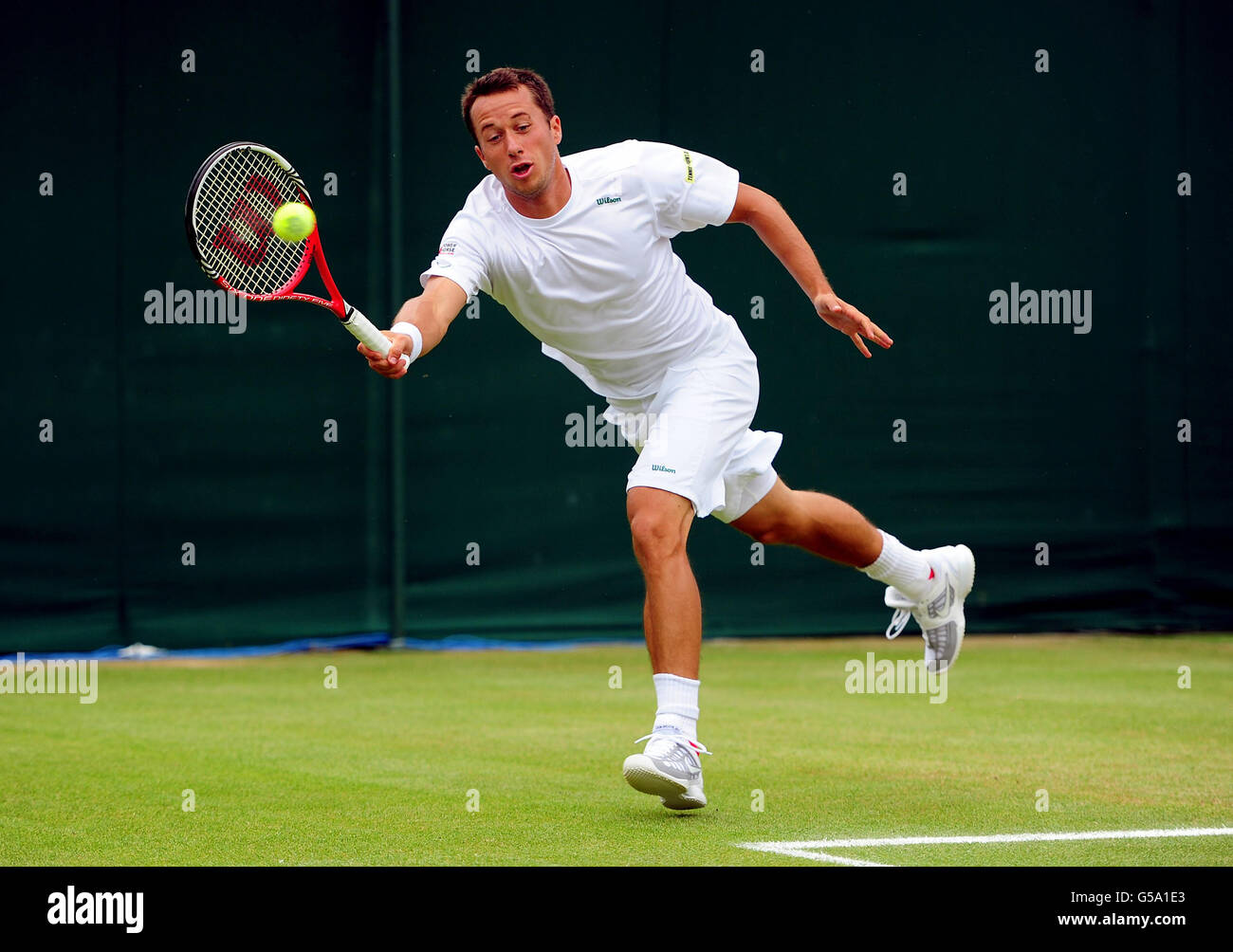 Tennis - 2012 de Wimbledon - Jour 8 - Le All England Lawn Tennis et croquet Club Banque D'Images