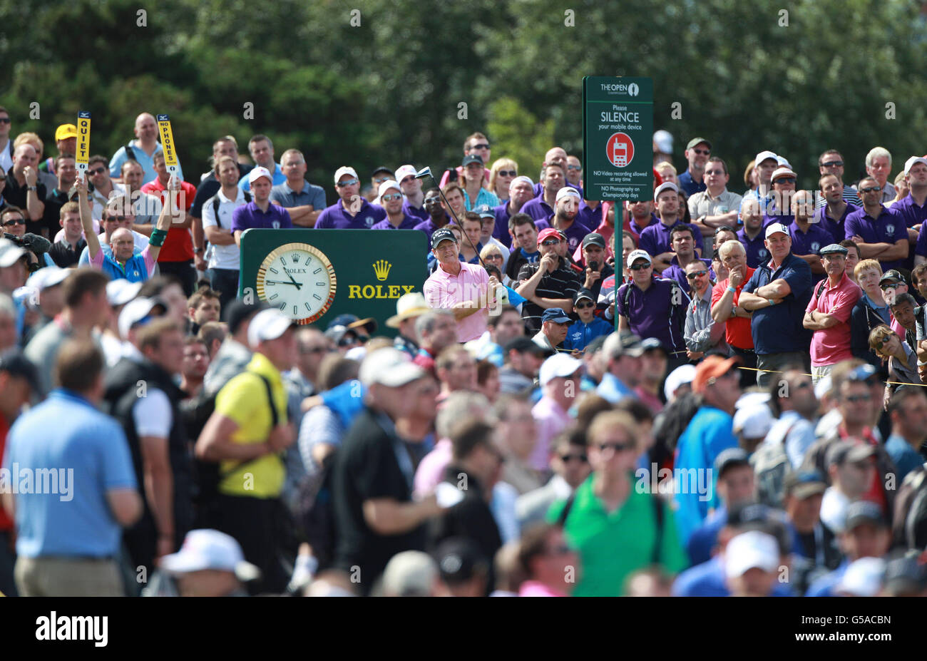 Golf - l'Open Championship 2012 - Jour trois - Royal Lytham &AMP ; St Anne's Golf Club Banque D'Images