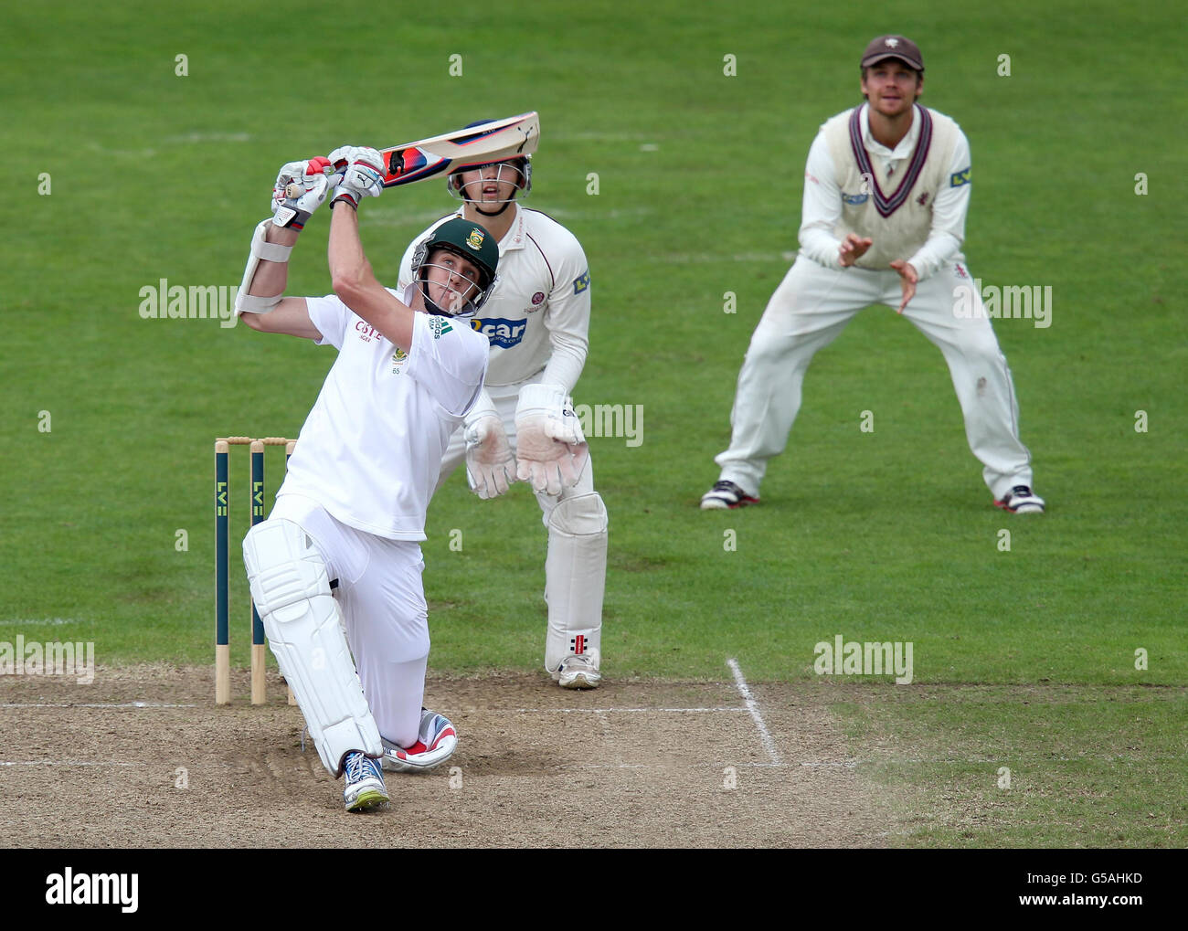 Match de cricket - Tour - Jour deux - Somerset v Afrique du Sud - la terre du comté Banque D'Images