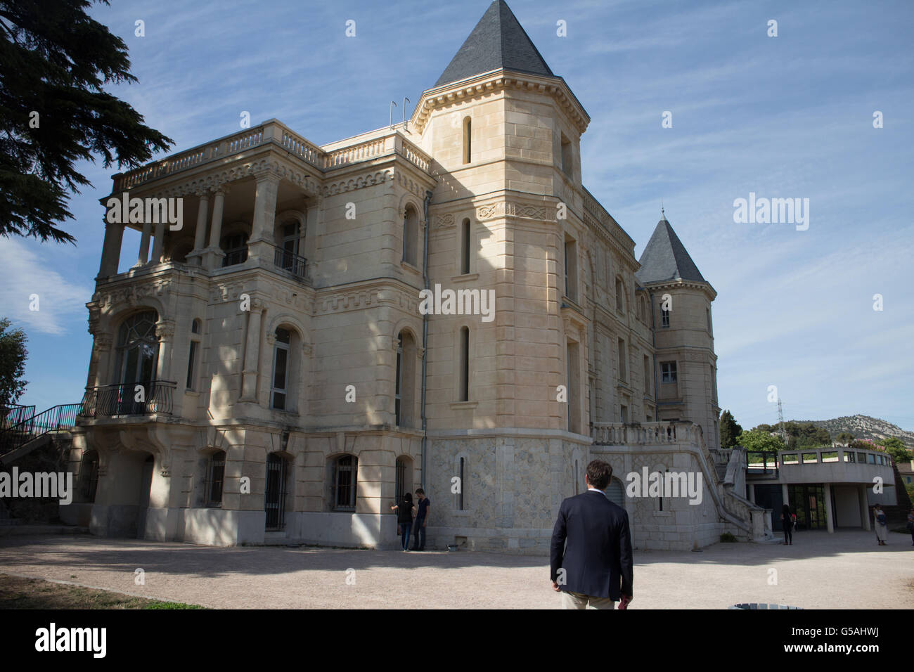 Château de la buzine Banque de photographies et d’images à haute ...