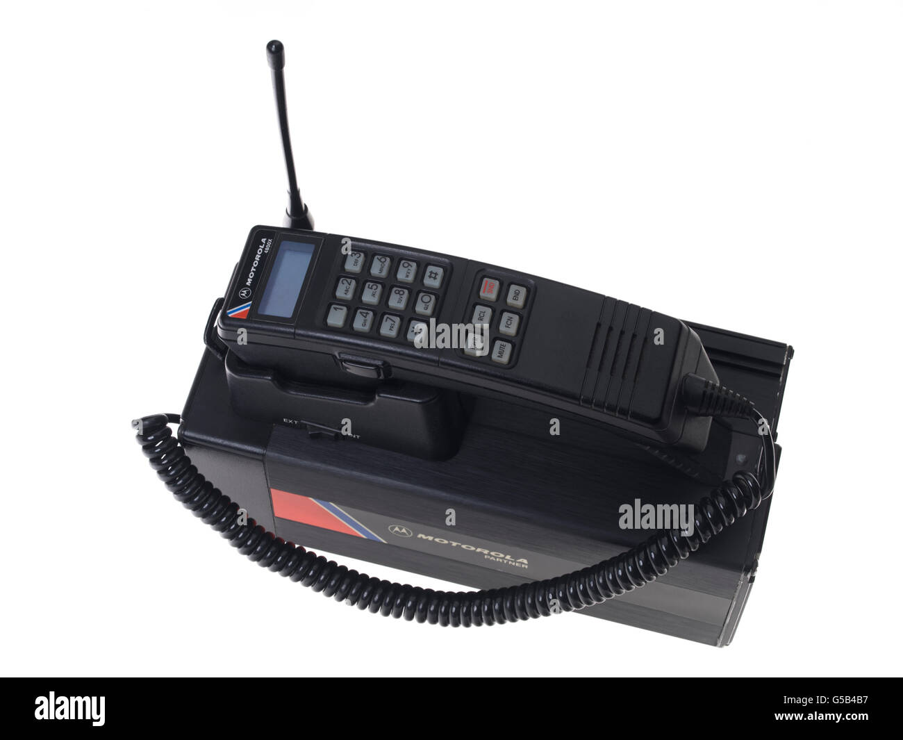 4800X Motorola téléphone mobile transportable sorti en 1984 4500X / 4800X / 5000X (Europe), dur Talker (Amérique du Nord) Banque D'Images