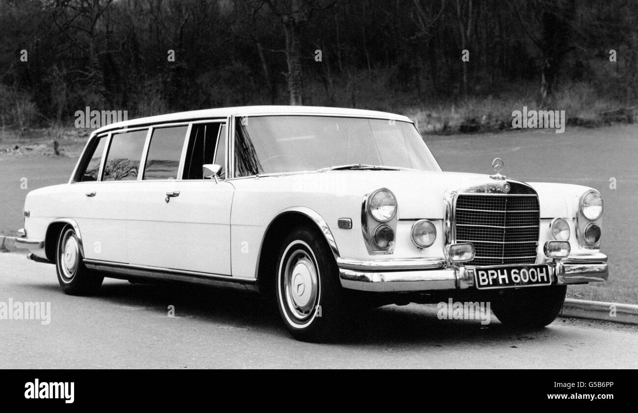 Transports - Mercedes Benz 600 Pullman limousine Banque D'Images