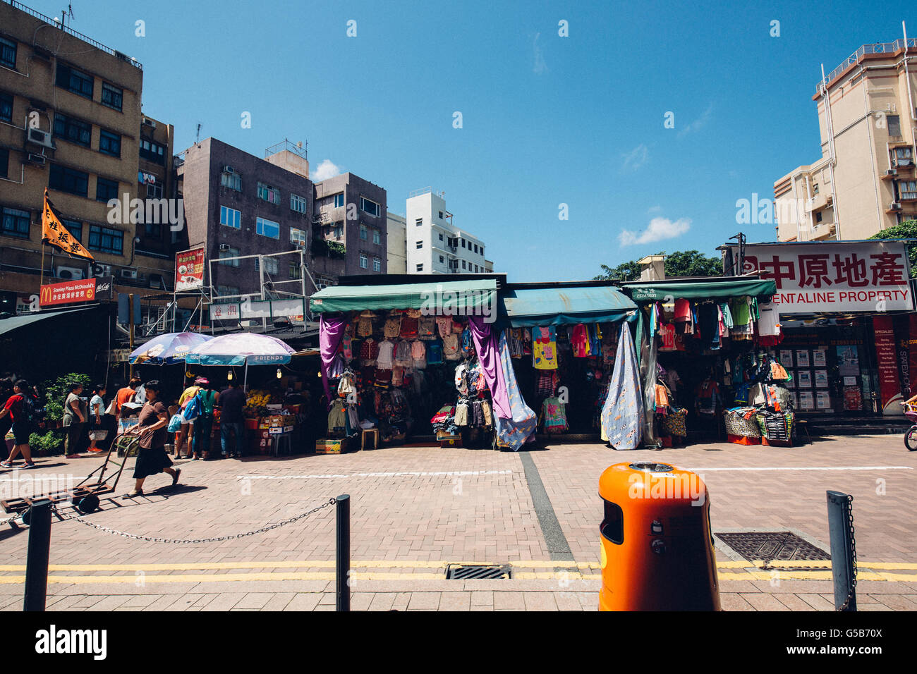 Asie Voyage Ville - Stanley, Hong Kong, Chine Banque D'Images