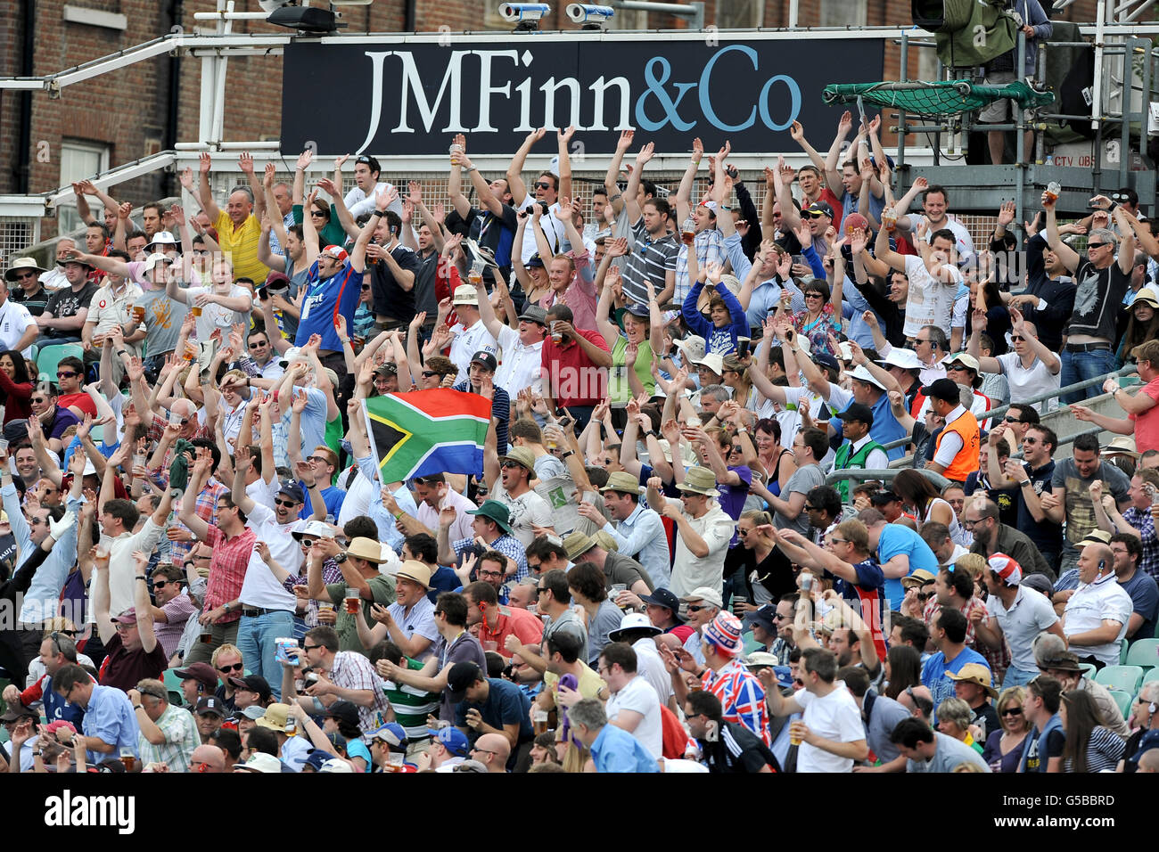 Cricket - 2012 Test - Série Investec Premier Test - Angleterre v Afrique du Sud - Jour 3 - l'Ovale Kia Banque D'Images