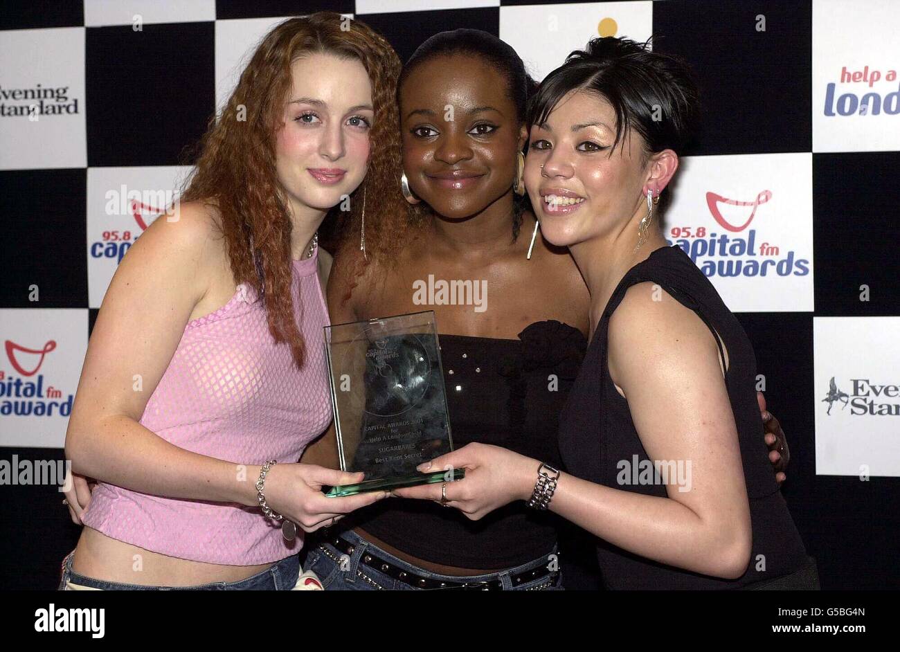 London Capital Radio Awards Sugababes Banque D'Images