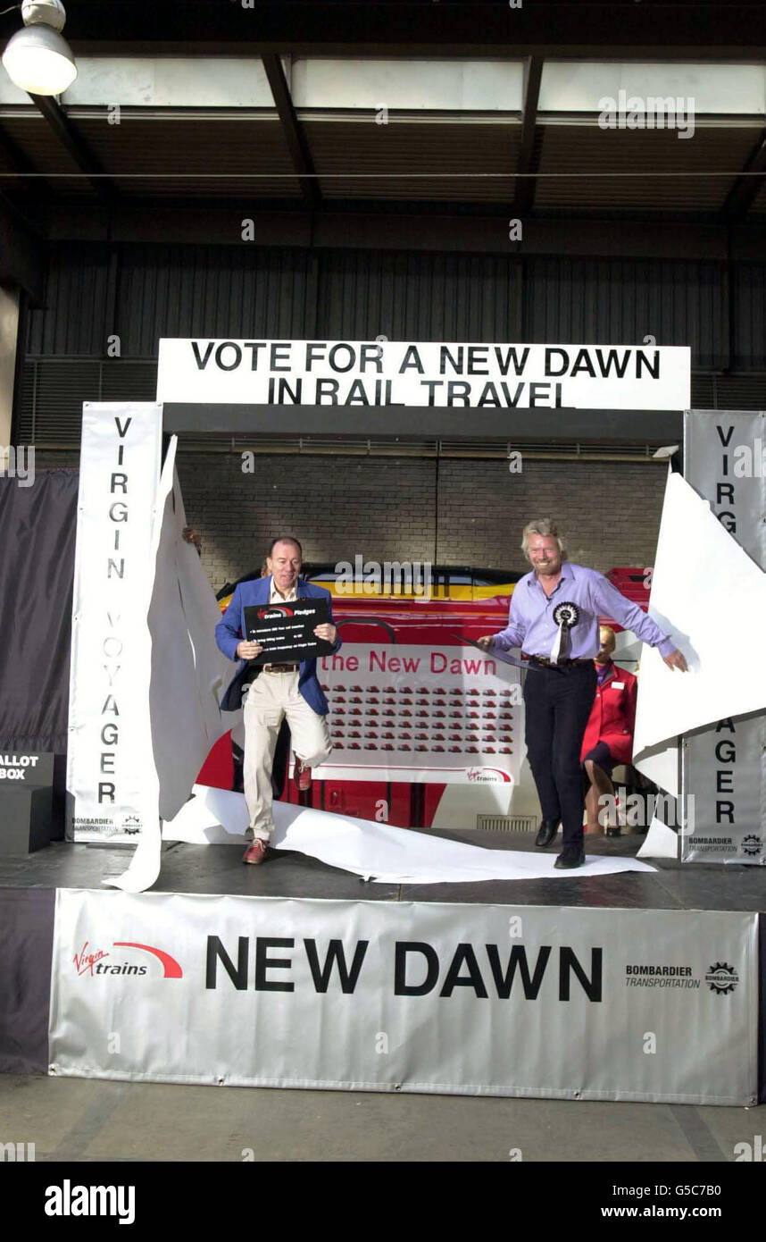 Virgin Trains Voyager Banque D'Images